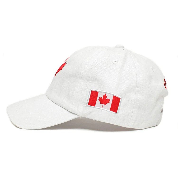 new products Canada flag sport baseball hat custom logo