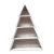 Import New style-4Tier Farmhouse Decor Christmas Tree Shape Wooden Wall float shelf stand with hock for home decor from China