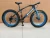 Import new style bicycle 26&#39;*19inch  blue snow bike with 4.0 tyre fat bike from China