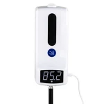 New style hand liquid gel dispenser automatic multi-function temperature measuring equipment