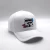 Import new style running baseball cap White hat lightweight breathable polyester dry quickly sport cap embroidered from China