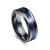 Import New style stainless steel carbon fiber dragon piece ring popular ceramic jewelry wholesale from China