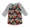 New style Wholesale floral print tops boutique mommy and me raglan shirts