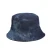 Import New Washed Retro Tie Dyed Outdoor Unisex Double-sided Fisherman Cotton Cowboy Denim Bucket Hats from China