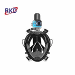 New water sport swim equipment anti fog easybreath snorkel training mask