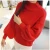 Import New womens sweater tops loose bat shirt pullover lantern sleeve sweater from China