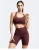 Import New Women&#x27;s 2 Piece Yoga Sets Tracksuit Clothing Fitness Gym Suit Running Wicking Slim Hip Sportswear Suit workout clothing from China