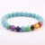 Import New Yoga 7 Chakra Healing Natural Stone Beads Bracelet For Ladies Accessories from China