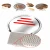 Import Nit Free Metal Lice Comb with stripe grooves most effective to get rid of lice and eggs from China