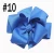 Import NO1-NO31 4.5 inch double layered pinwheel hair bows girl boutique hair clip accessories from China