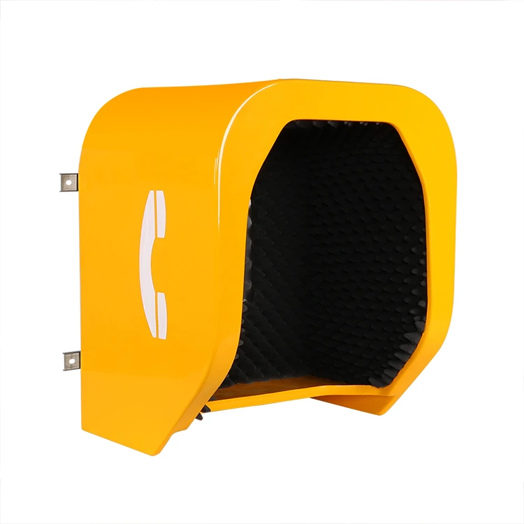 Noiseproof outdoor telephone hood,Fiberglass acoustic telephone hood