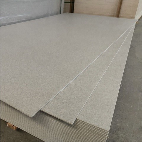 100% non-asbestos 4x8 Polished Surface Decorative Interior Exterior Cladding Cement Fibre Board 8mm