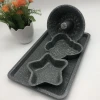 Nonstick Bakeware Set 4 Pieces Cake Mould Non Stick Carbon Steel Metal Bread Cookie Mold Baking Dishes Pans Tools Kit