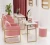 Import Nordic Style Simple Double-layer Marble Nail Table and Chair Set, Single and Double Golden Iron Nail Manicure Table from China