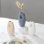 Import Nordic Style Wholesale Minimalist Decor Porcelain Flower Vase Irregular Ceramic Mini Bud Vases from Pakistan
