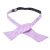 Import novelty cheap hand made purple striped polyester self tie bow tie and bow tie set for men from China