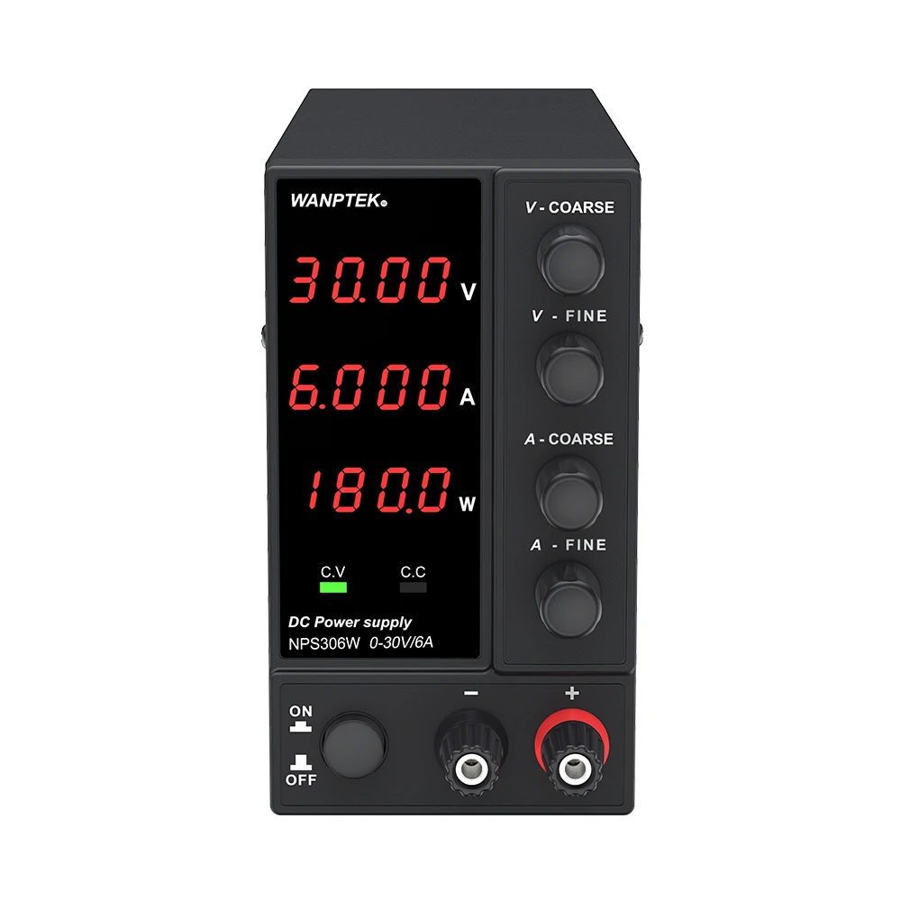 NPS306W Desktop Variable Power Supply 30v / 6a 180w High Precision Four Digit Display Switching Power Supply