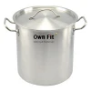 NSF listing deep drawing quality Large Capacity multifunction stainless steel stock pot for restaurant