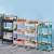 Import OEM colorful folding metal 3 tier kitchen storage trolley cart from China