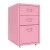 Import Office cheap under desk small 3 drawer pedestal filing storage cabinet with wheels from China
