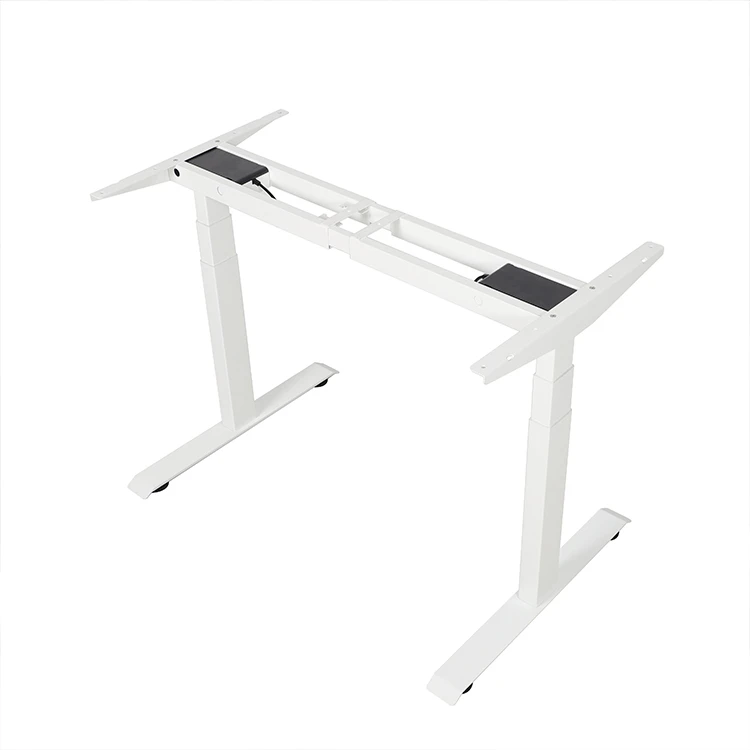 Office furniture electric height adjustable lifting table stable double motor lifting table
