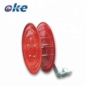 Okefire Manual Metal Swing Water Hose Reel