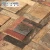 Import old color strip mix square Solid Wood Board Wall Mosaic Background Wall Storefront Decora Culture Wood Wall Cladd Mosaic from China