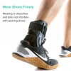 Open Heel Adjustable Elastic Ankle Compression Support Sports Ankle Strap Gym Foot Protector Brace Ankle Foot Immobilizer