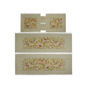 Oriental Art Silk Handmade Home Floral Sofa Cover