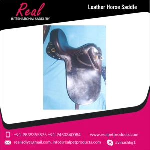 Original Quality Indian Leather Horse Racing Saddle