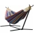 Import outdoor portable steel stand hammock camping hammock from China