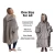 Import Oversized Sherpa Hoodie Sweatshirt Blanket,Super Soft Warm Comfortable Giant Hoody with Large Front Pocket from China