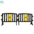 Import pedestrian black traffic barrier temporary crowd control barrier plastic road safety barrier from China