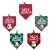 Import Pet Christmas Wholesale Custom Solid Color Plaid Cotton Pet Scarf Dog Scarf Luxury Summer Easter Pet Bandana for Dog Cat from China
