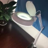 PEZO new design multipurpose bench top LED magnifying lamp