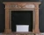 Picked Marble Material Pellet Stove Fireplace