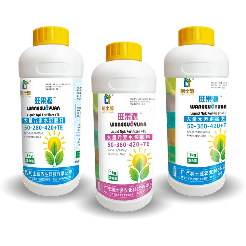 Plant Nutrients Liquid NPK Compound Fertilizer - Greencare Agriculture