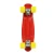 Import Plastic Child Mini 22.5 Inch Cruiser / Banana Skateboard 4 Wheel Long Skate Board from China
