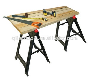 Plastic Folding Woodworking Benches Sawhorse Saw Horse