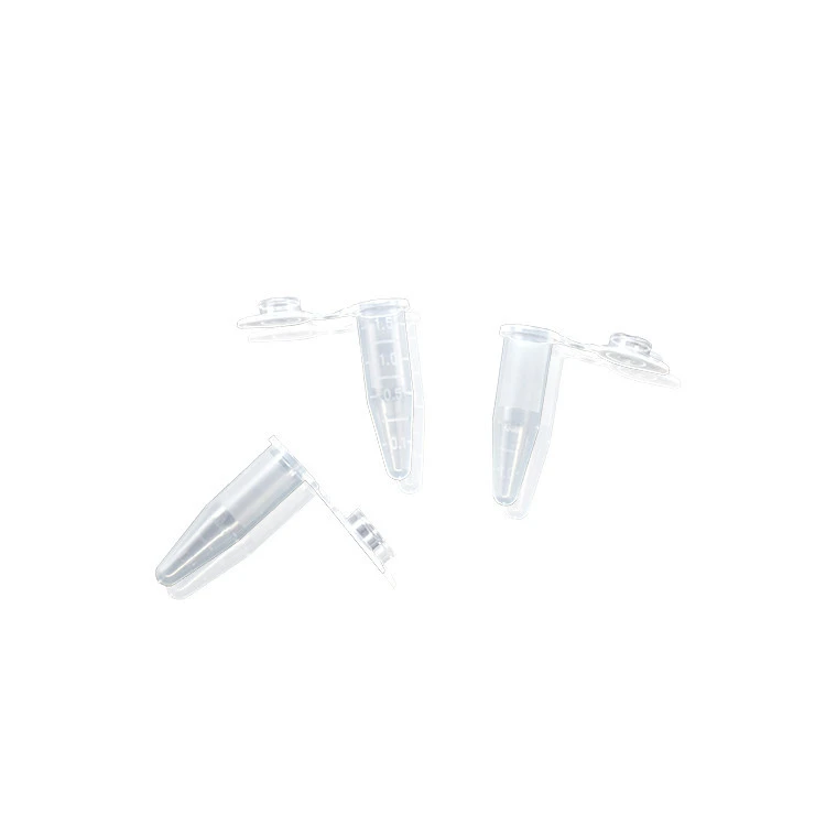 Plastic Sterile Bulk Pack Shield Lid 1.5 ml Microcentrifuge Tube