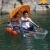 Import plastic transparent canoe kayak for fishing from China