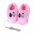 Import Plush USB Foot Warmer Shoes Soft Electric Heating Slipper Cute Rabbits Pink for Girl Women Gifts from China