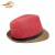 Import Popular design your own personalized men classic straw fedora hat from China