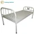 Import Popular High Quality Stainless Steel Functions 1 Crank Flat Hospital Bed from China