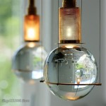 Post-modern Crystal Led Pendant Lamps Ball Glass Pendant Light for Living Room Kitchen Hanging Lamp Home Decor Lighting Fixtures