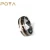 Import POYA Jewelry 8mm Tungsten Arrow over Deer Antler and Zebra Wood Inlay Wedding Band Ring from China
