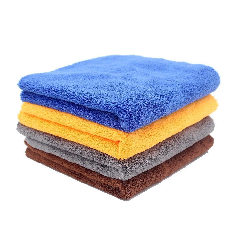 Premium Car Drying Wash Detailing Buffing Polishing Towel with Plush Edgeless Microfiber Cloth