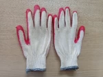 Premium Safety Knitted Gloves - Natural Latex Palm Dipping Cotton Gloves - Vietnamese Hot Selling Workwear Gloves