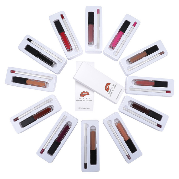 Buy Private Label Lip Kit Long Lasting Matte Liquid Lipstick Matte ...
