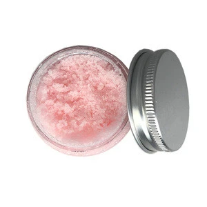 Private label Natural skin care Face and Body Exfoliating Pink Himalayan Salt Scrub